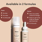 Hims hair growth treatment packaging showing two fluid ounce size markers