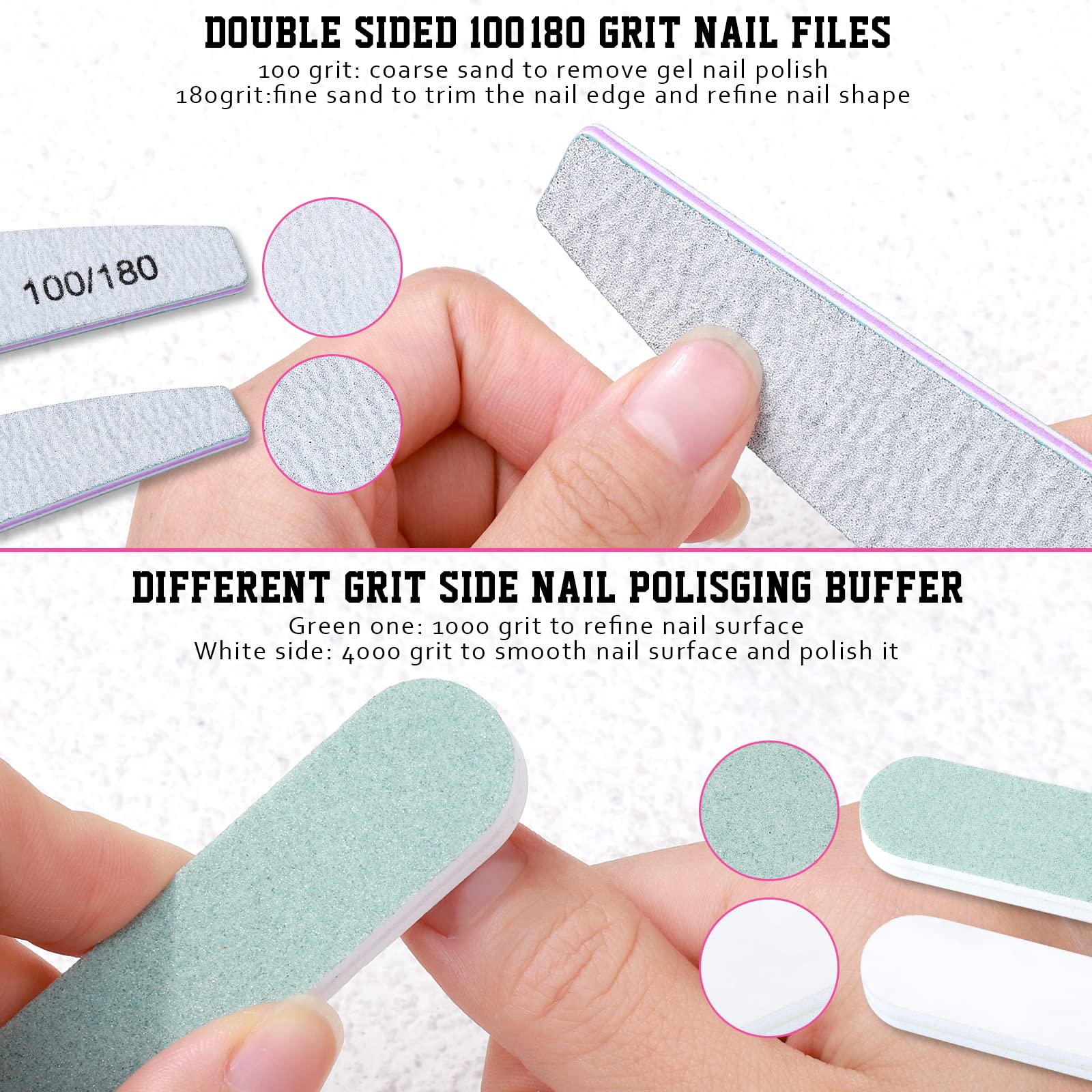 Stainless steel cuticle nippers and pushers from Fandamei