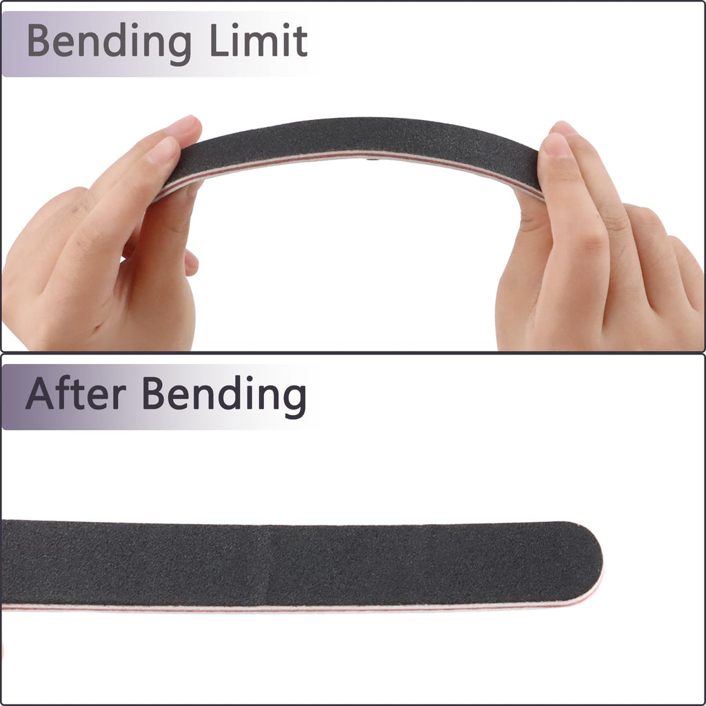 Washable emery board nail file maintenance