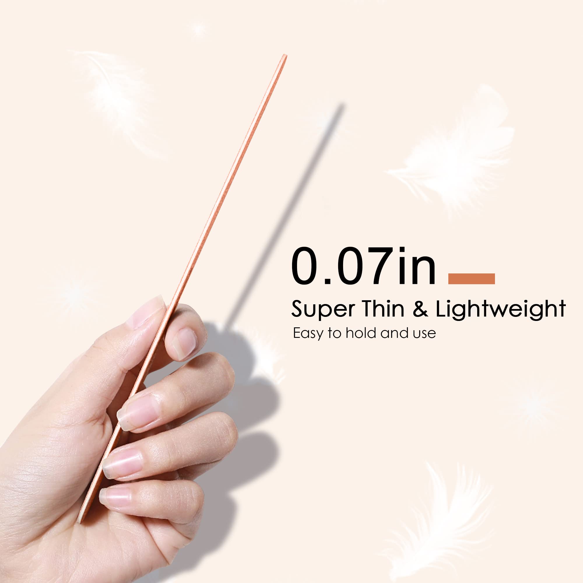 Canvalite nail file set for natural nail shaping