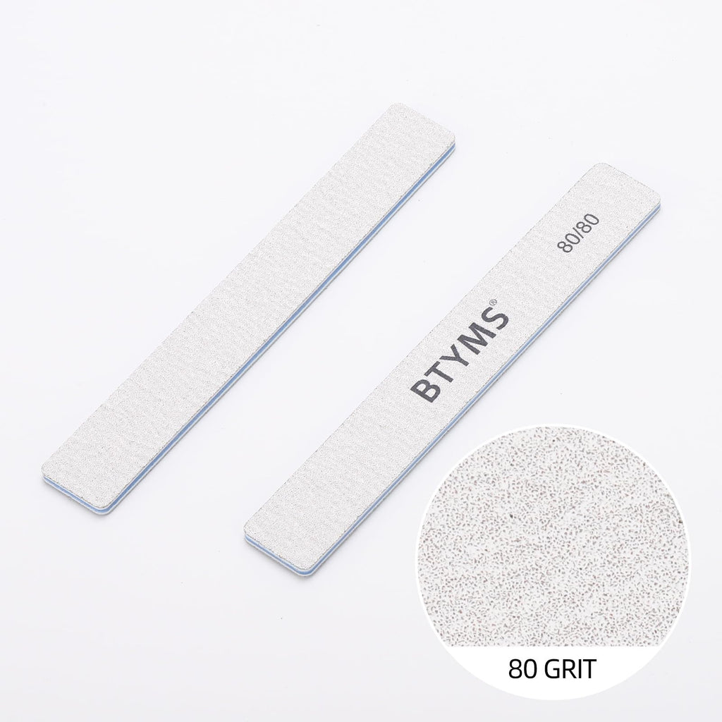 Btyms professional nail shaping emery boards in bulk packaging