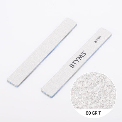 Btyms professional nail shaping emery boards in bulk packaging