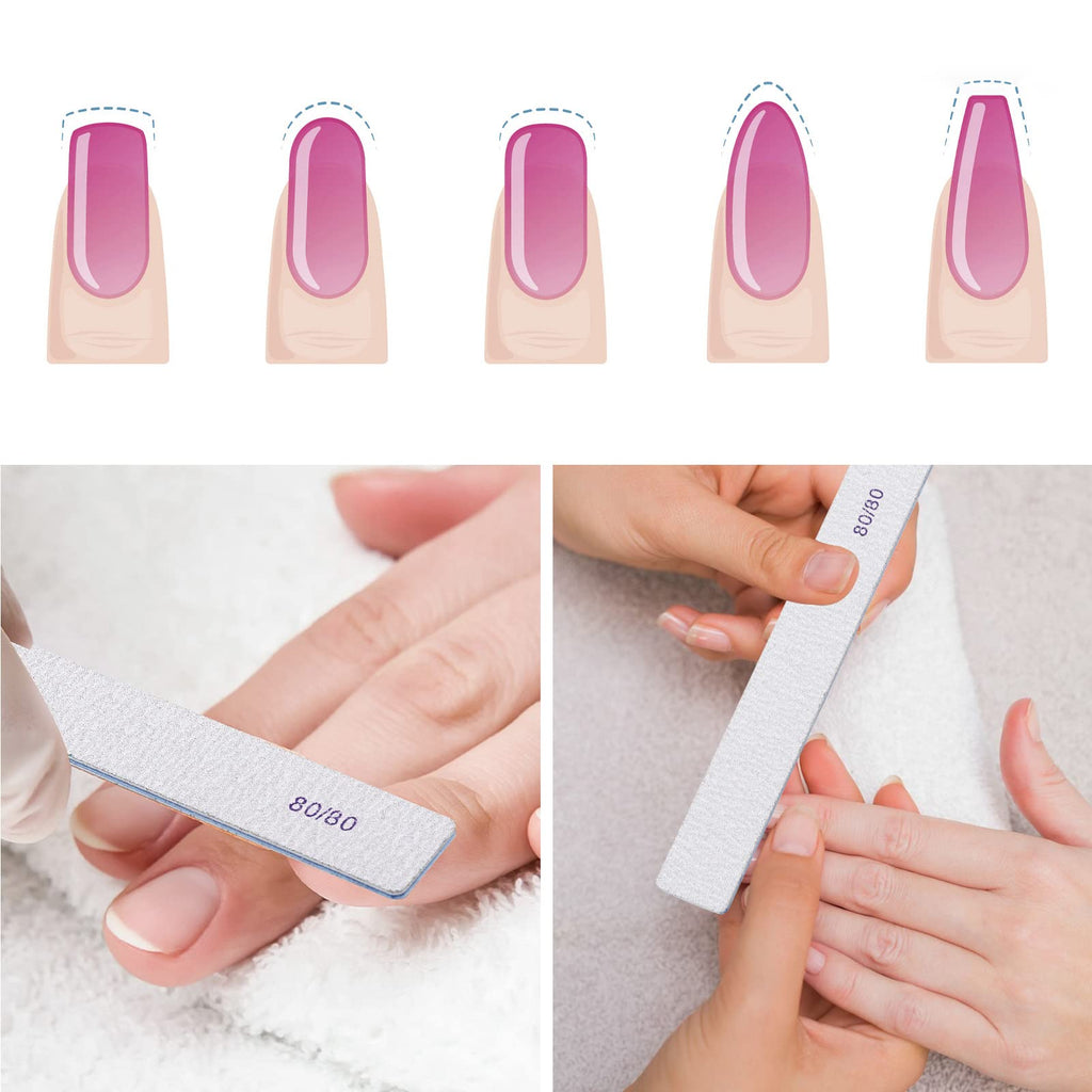 Durable and water-resistant emery board design for manicure
