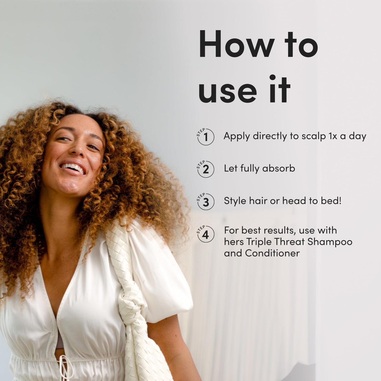 Side view of Hers Hair Regrowth Treatment Two Pack packaging showing product details.