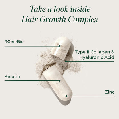 Primal Harvest daily hair vitamins bottle showcasing biotin and zinc specifications.