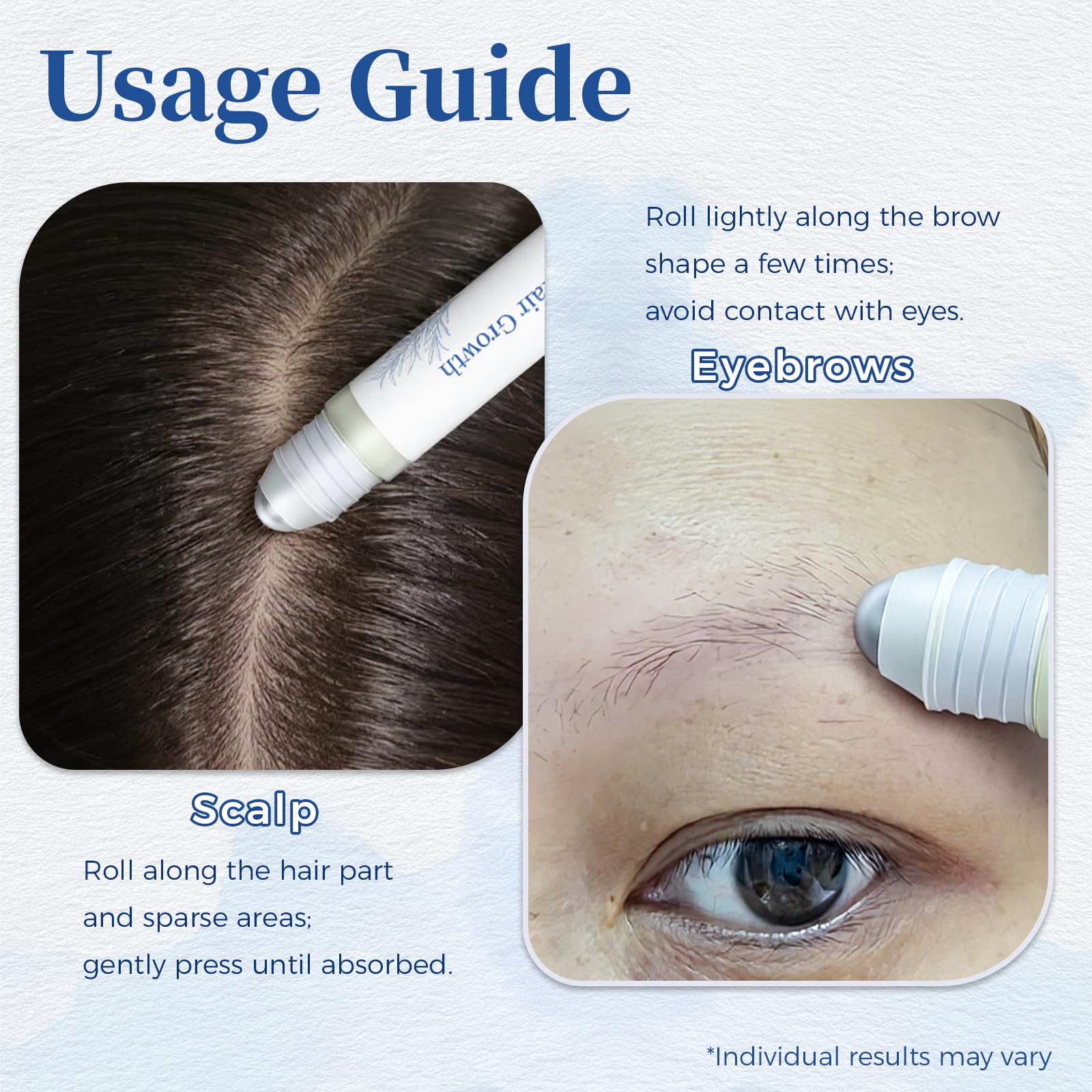 Gluvelessia botanical hair serum for thinning support unboxed on a clean background.