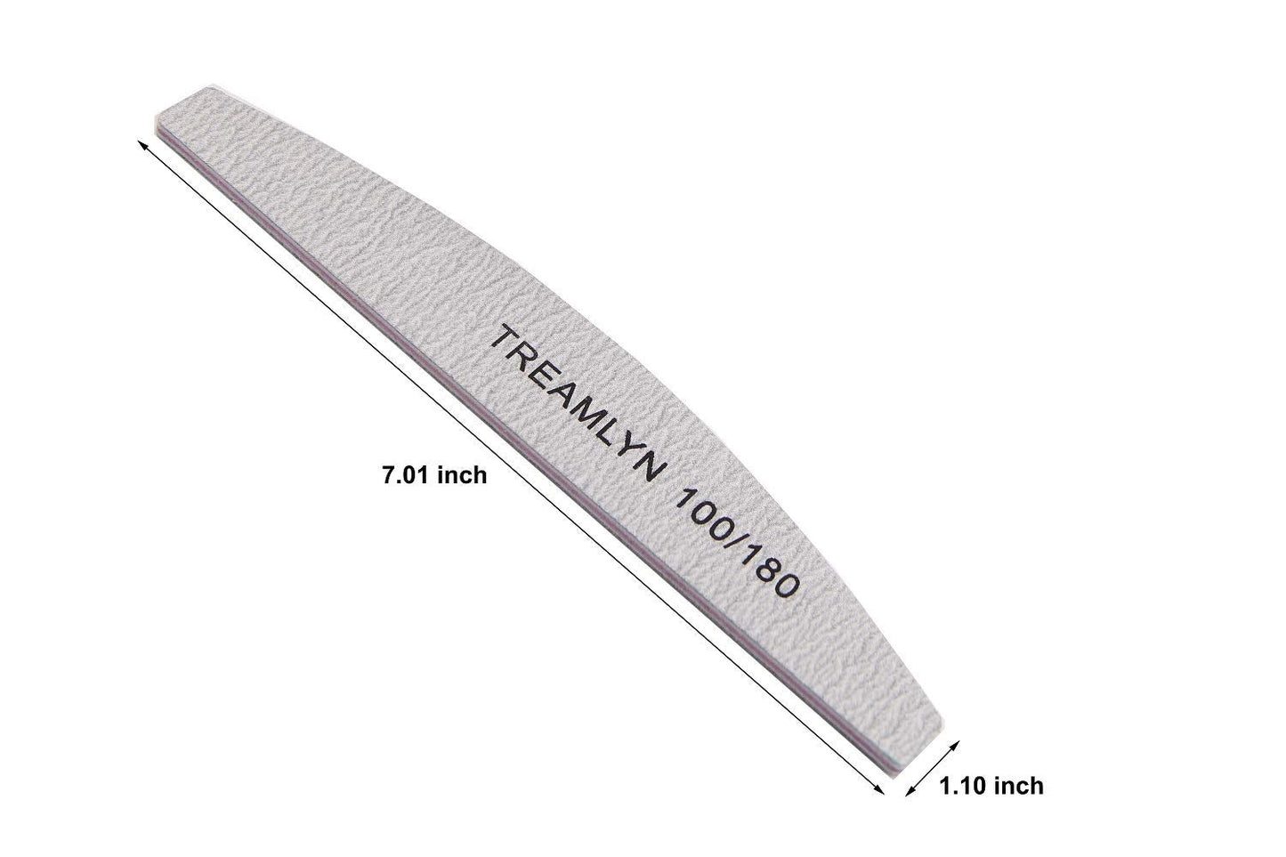Treamlyn professional nail file packaging for natural nails