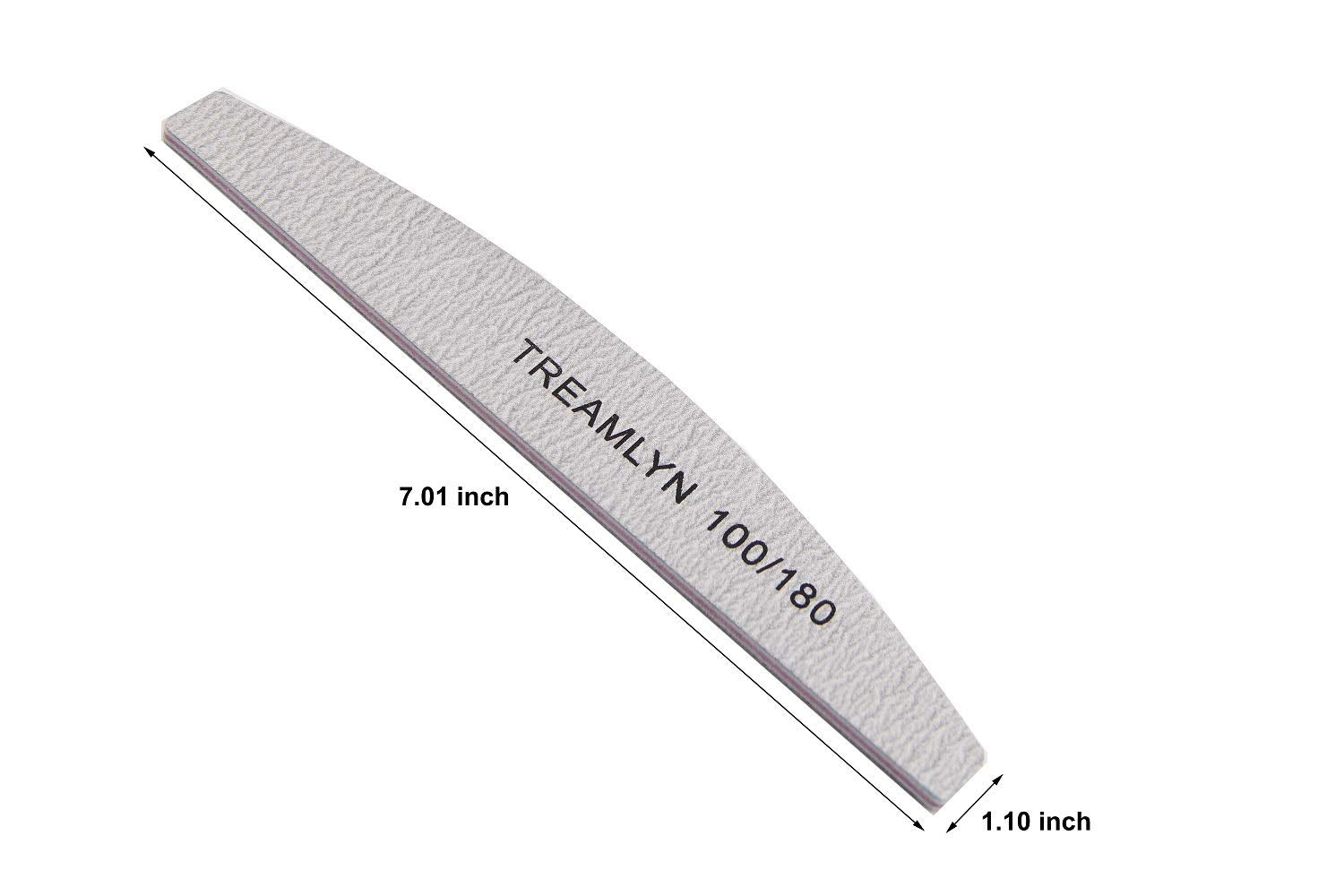 Treamlyn professional nail file packaging for natural nails