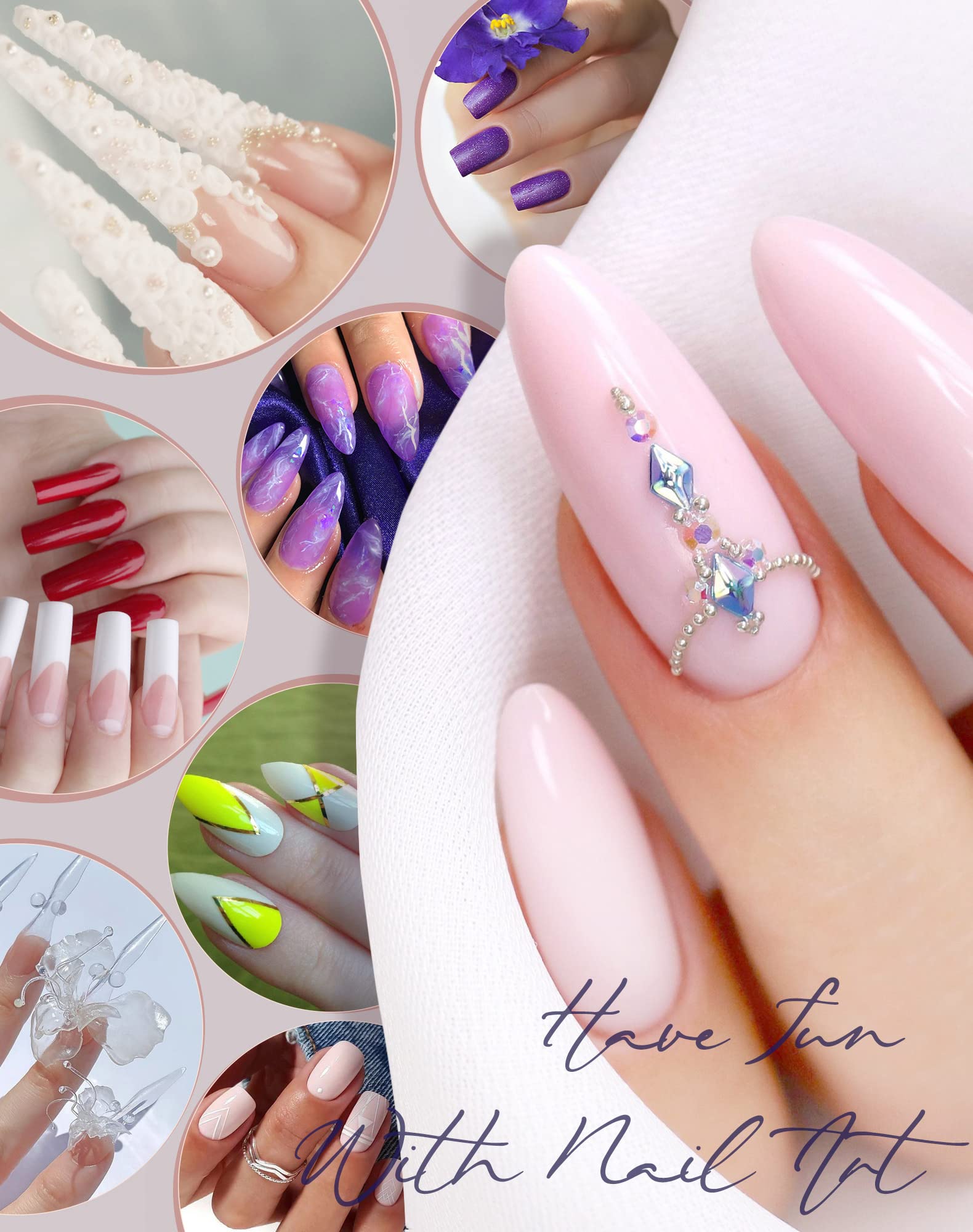 Professional manicure kit with Maryton nail buffer blocks