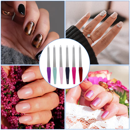 Professional nail grooming tools set for natural nails