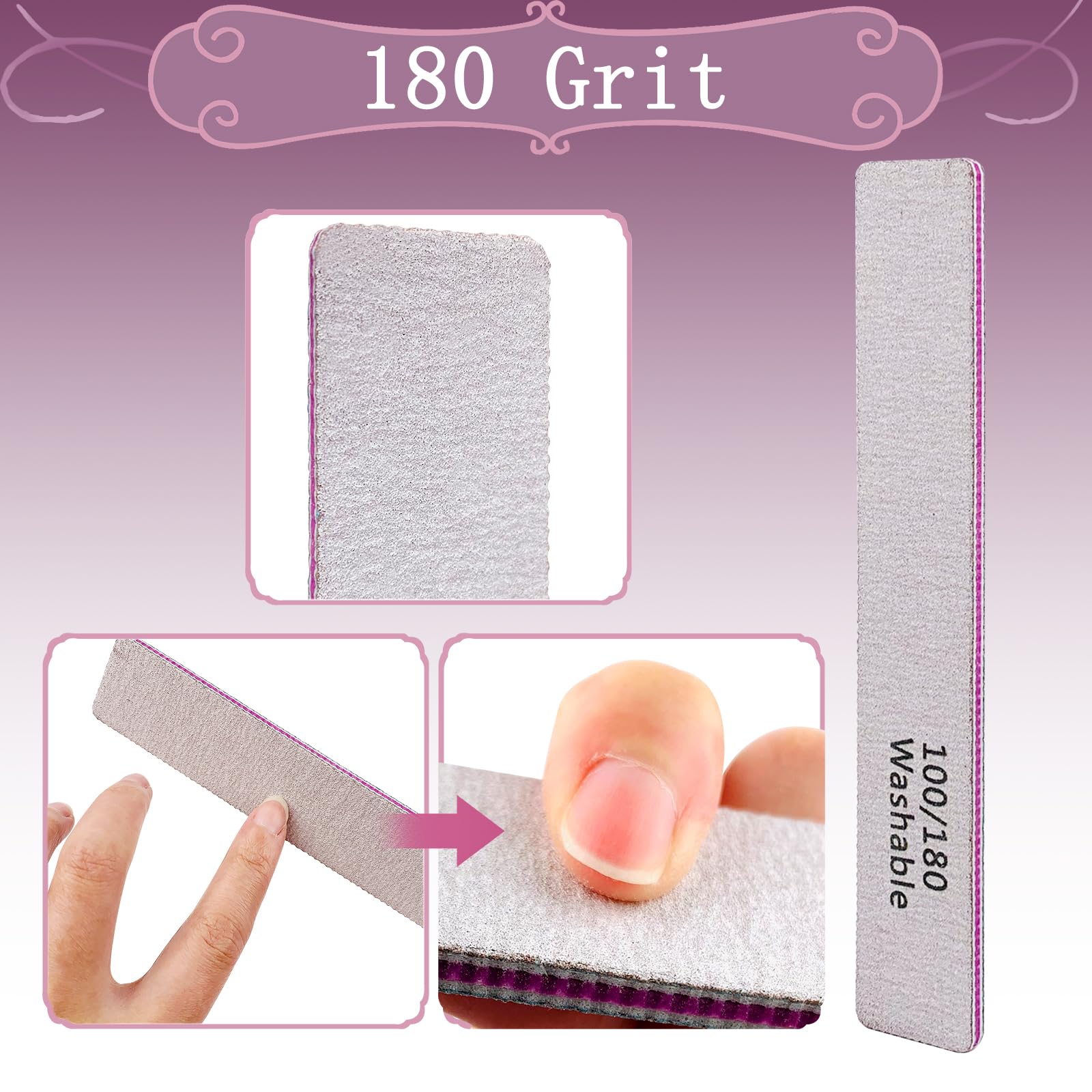 HeeYaa manicure tool set for acrylic and natural nails