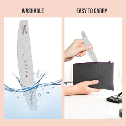 Washable Makartt emery boards for salon and home use