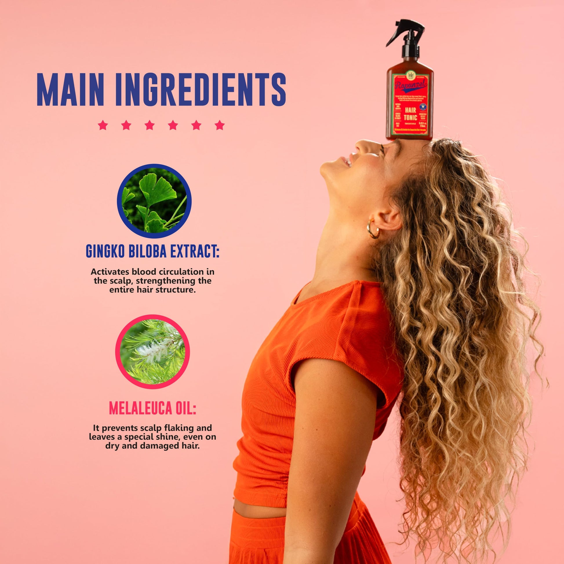 Lola Rapunzel daily use scalp tonic spray for women