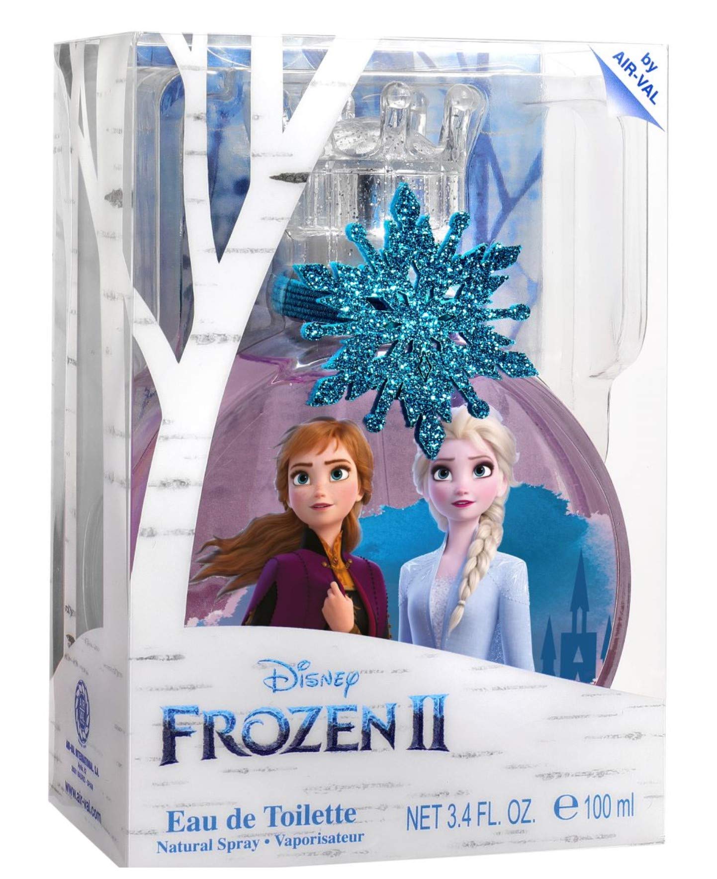 Air Val International Frozen 2 perfume for girls packaging box