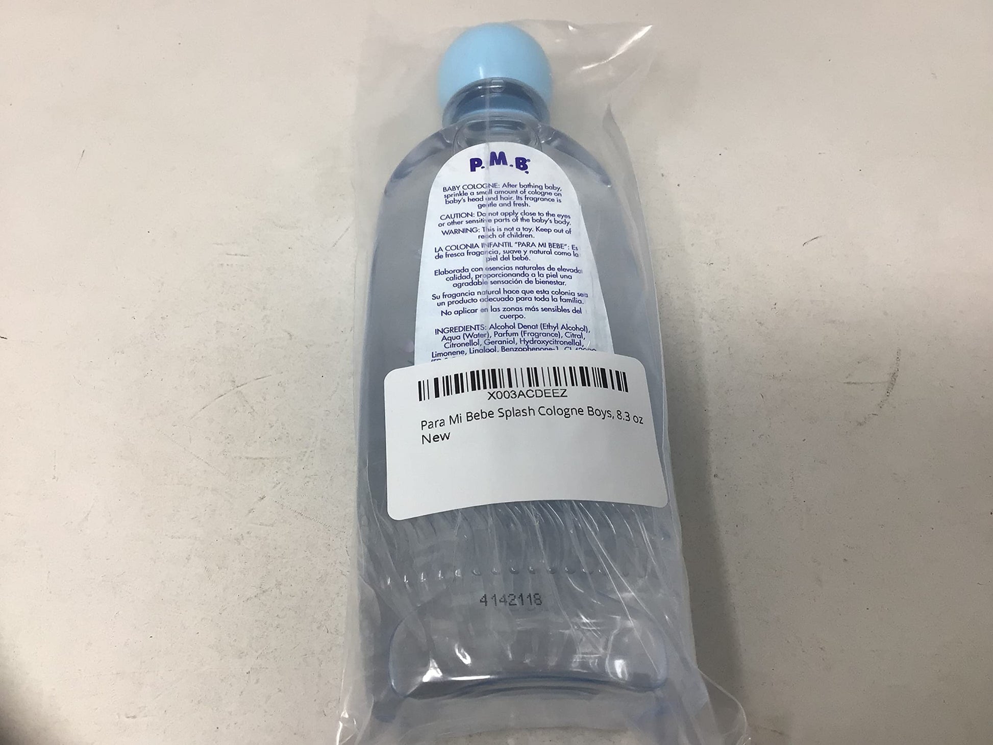 Para Mi Bebe children's daily post bath fragrance splash liquid