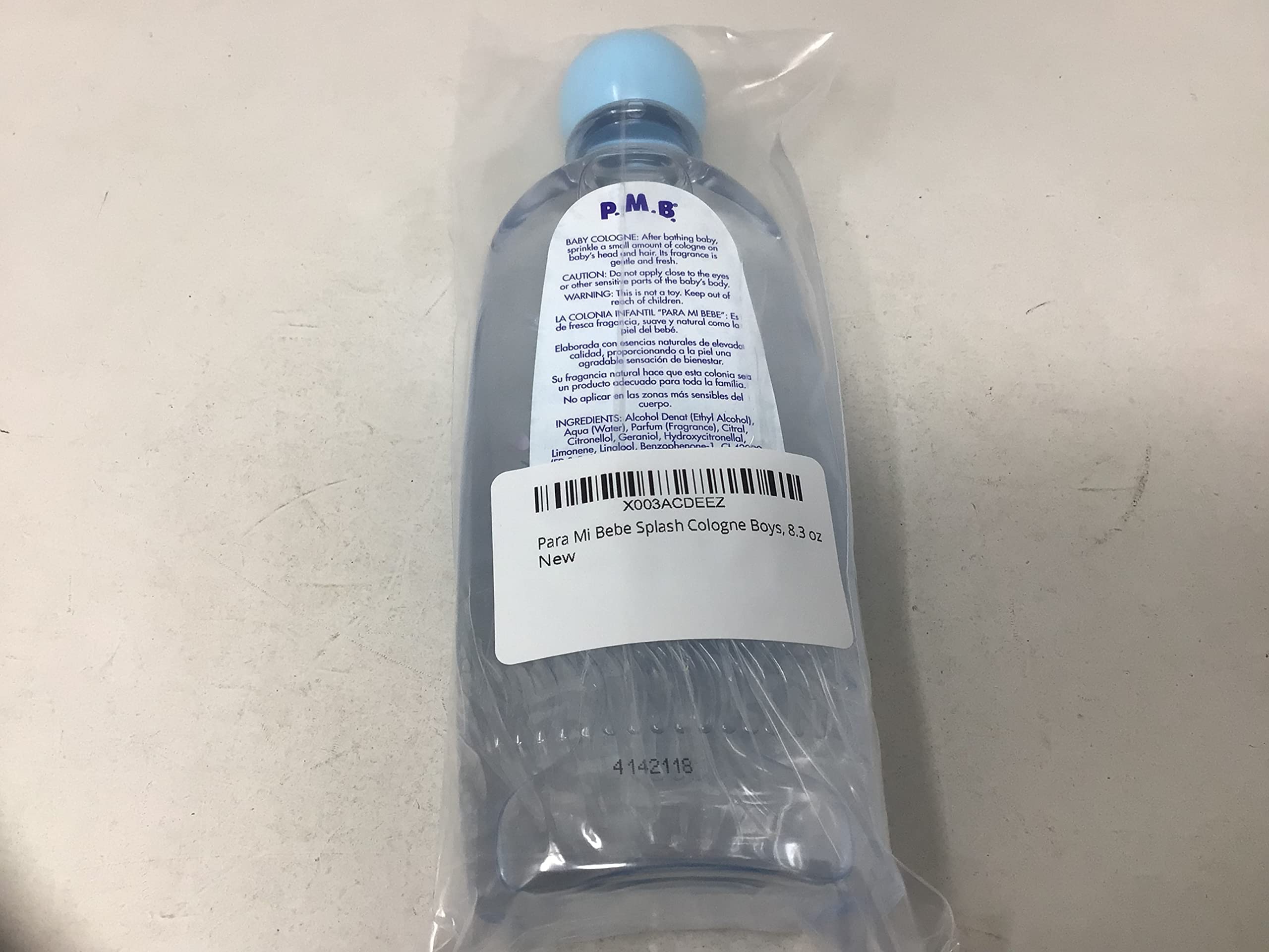 Para Mi Bebe children's daily post bath fragrance splash liquid