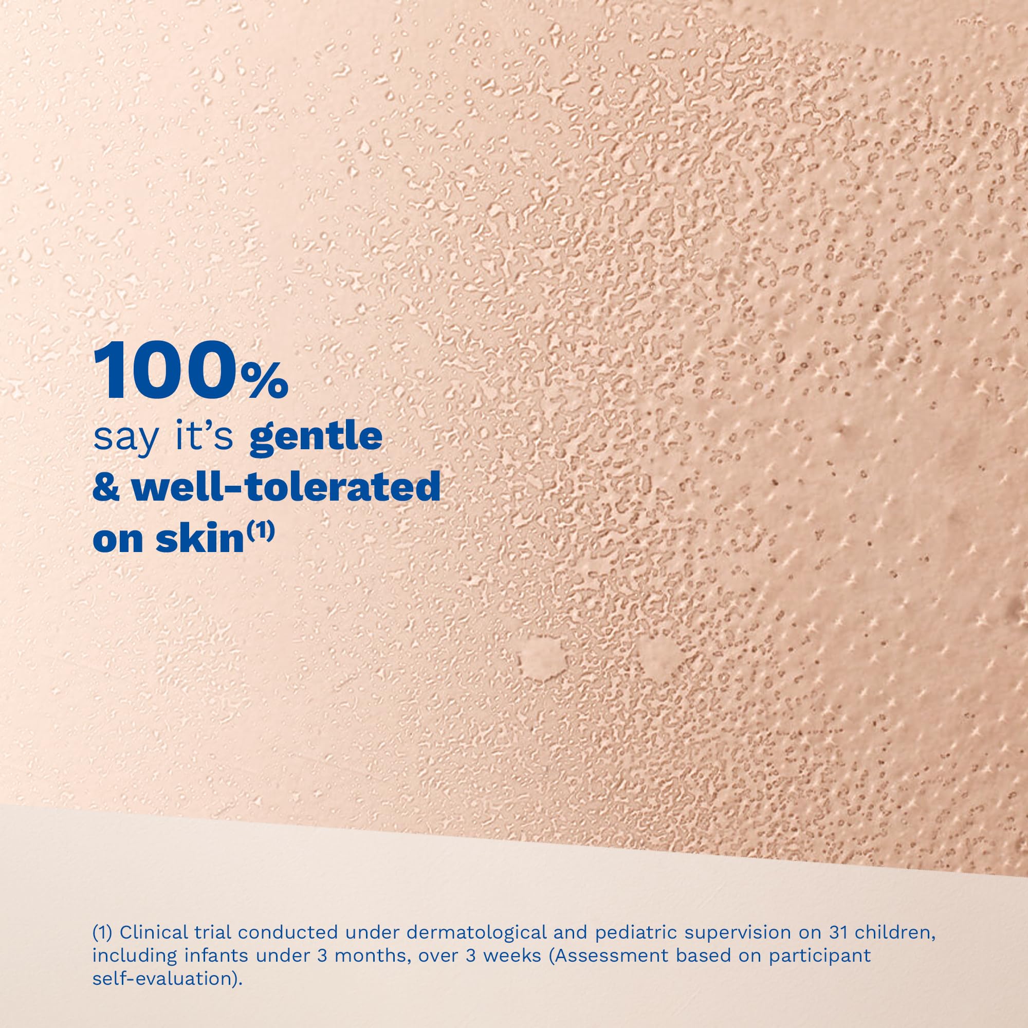 Mustela baby perfume bottle highlighting chamomile and honey extract ingredients