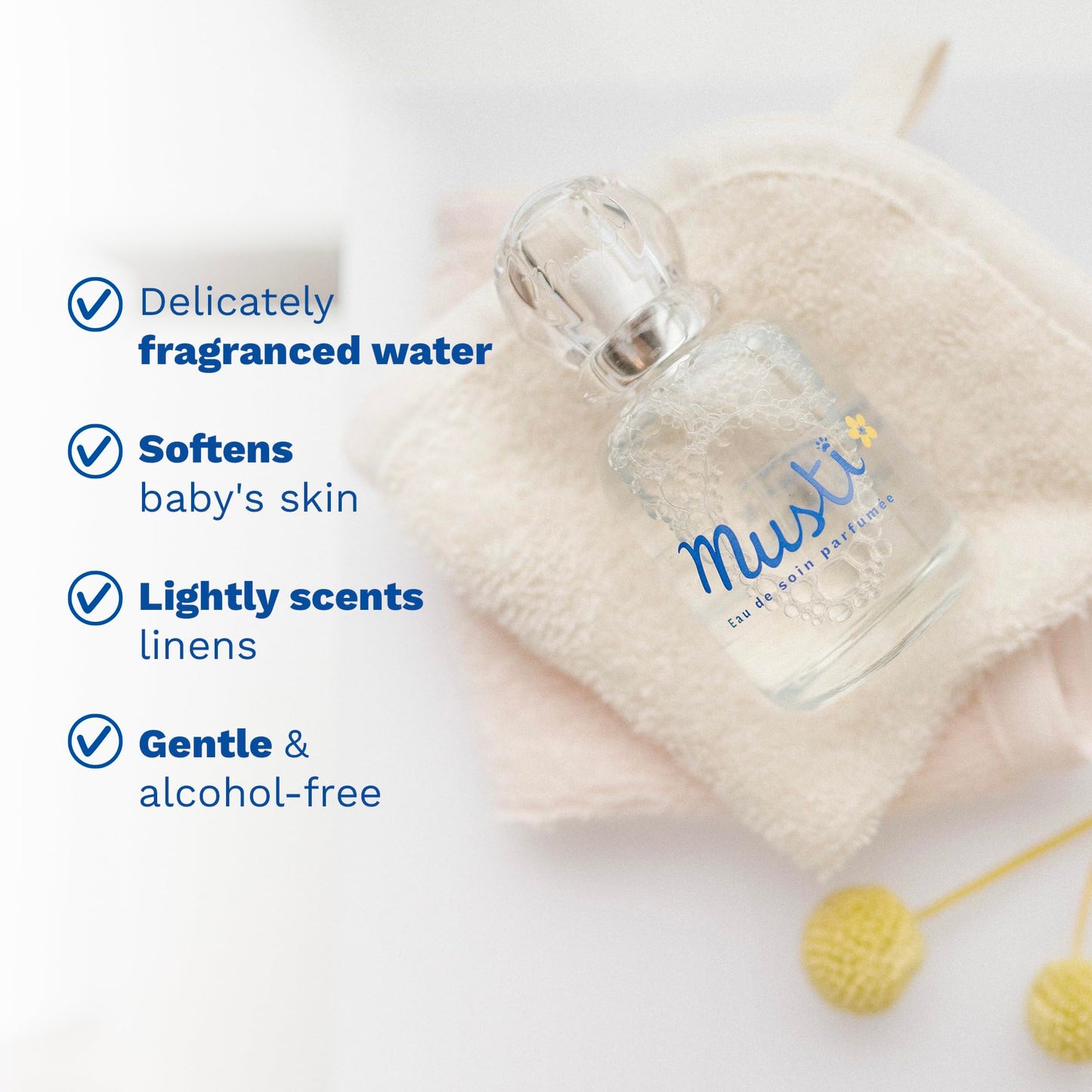 Authentic Mustela Musti fragrance for boys and girls imported from USA