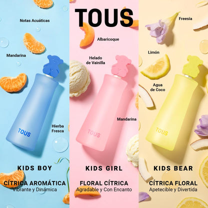 Tous Kids Boy daily wear perfume bottle with playful packaging design for young boys