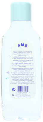 Para Mi Bebe baby perfume blue bottle for boys packaging detail