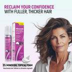 Taro unboxed minoxidil 5 percent aerosol foam for women lifestyle view