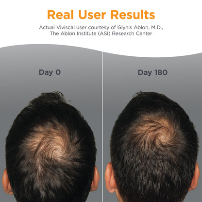 Viviscal Man advanced hair health supplement facts and ingredient list side panel