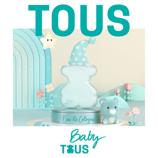 Tous Baby alcohol free kids perfume 100ml retail box and spray bottle