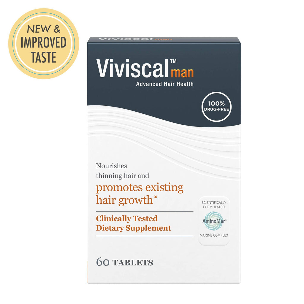 Viviscal Men's Hair Growth Supplements lifestyle product angle