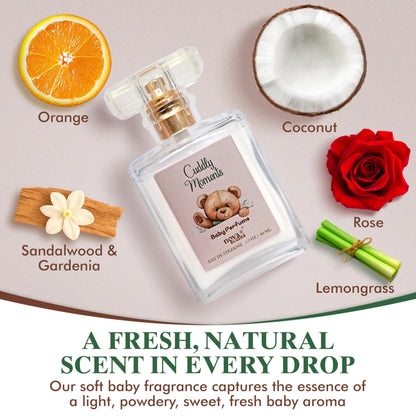 Nova Scents hypoallergenic toddler fragrance box details