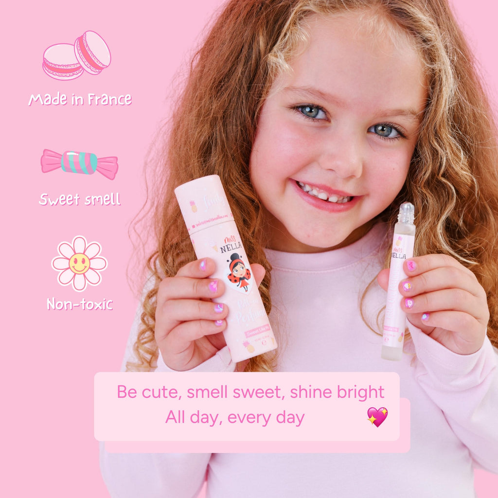 Tropical mango scented kids perfume oil with roll on applicator