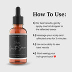 Rennora Beauty hair growth serum 2 pack display box