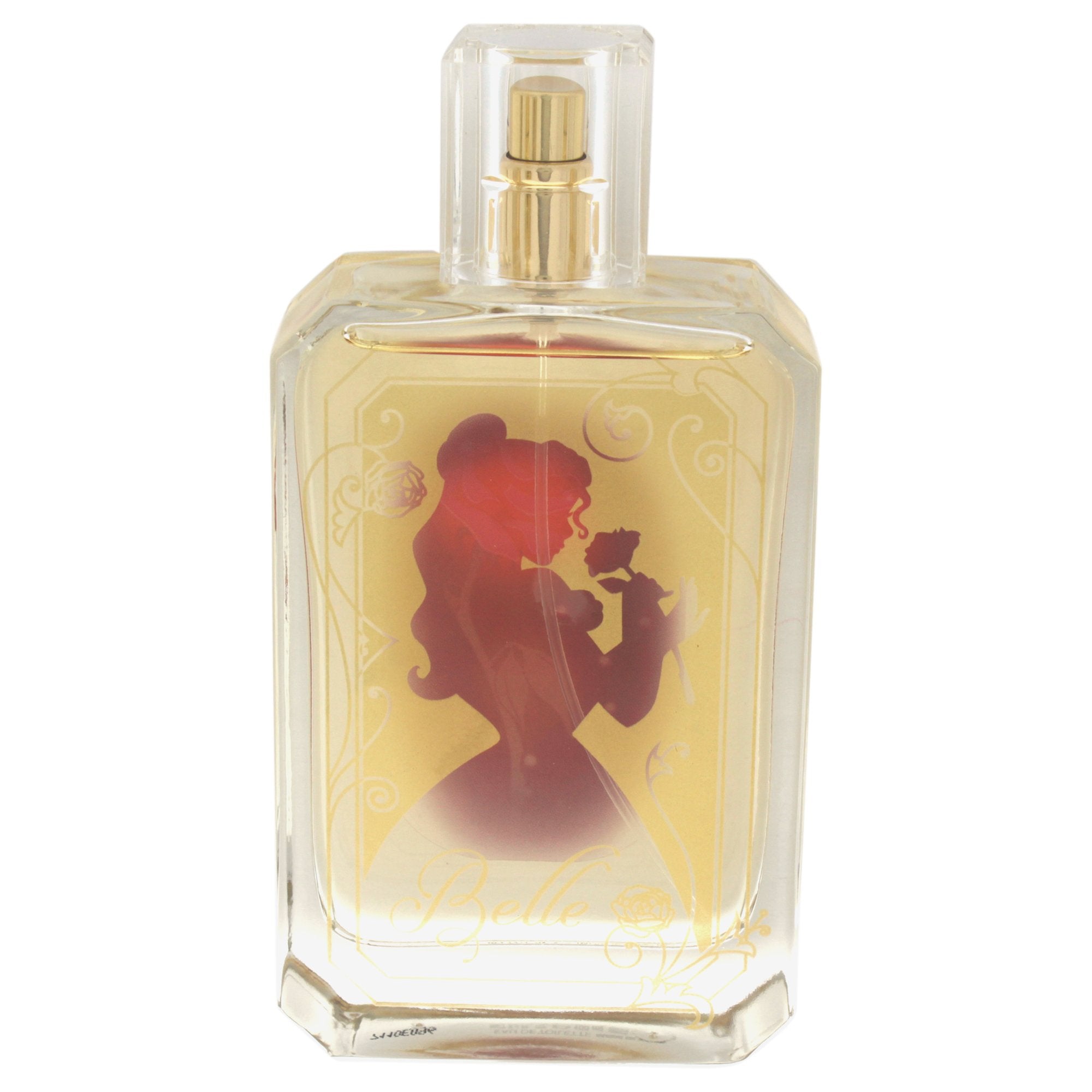Authentic USA imported Disney Beauty and the Beast Princess Belle fragrance bottle for girls.