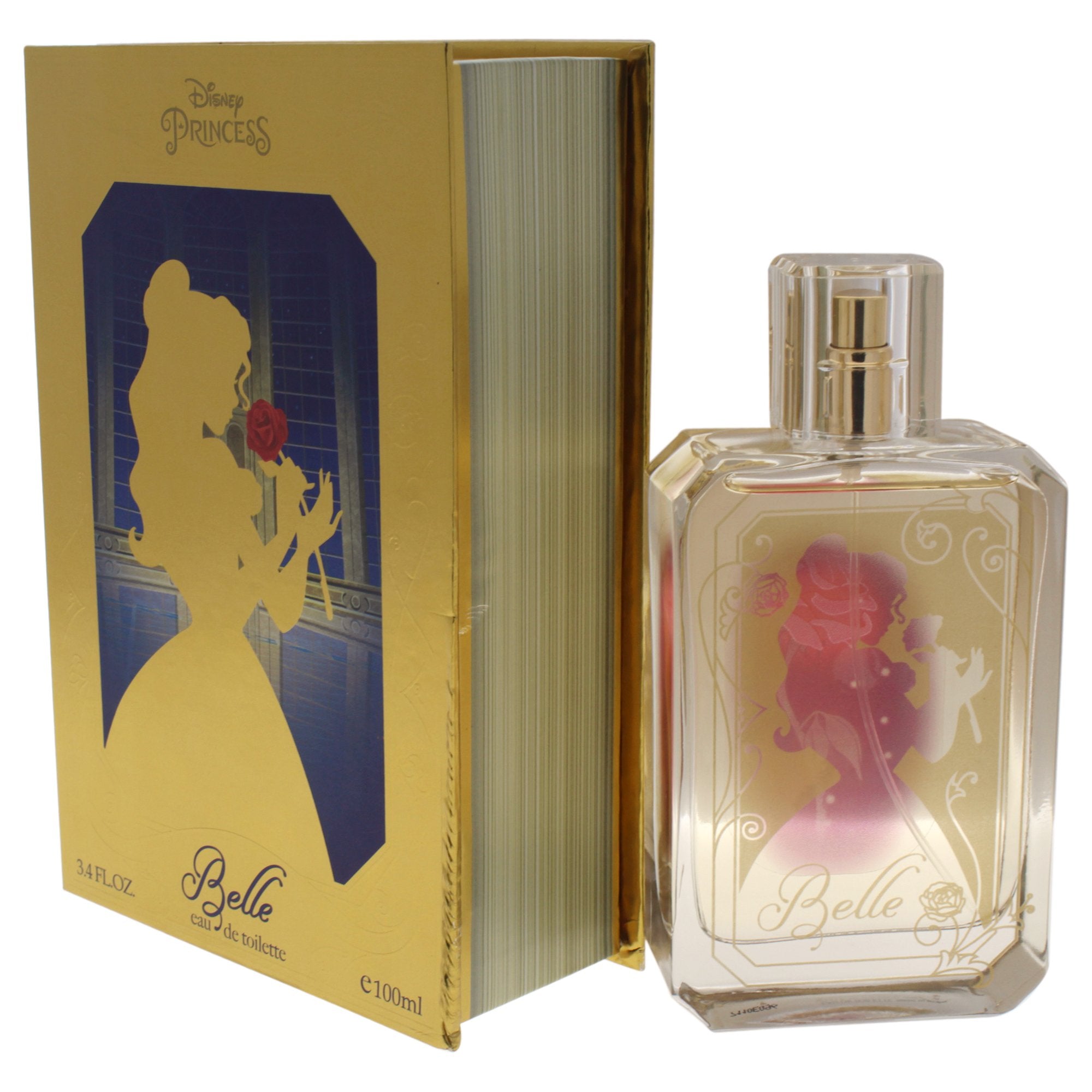 Disney Princess Belle 3.4 Ounce floral eau de toilette spray for children.