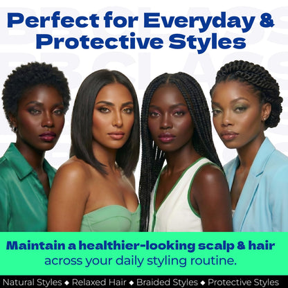 USA sourced Bronner Brothers Super Gro hair grease showing texture and consistency