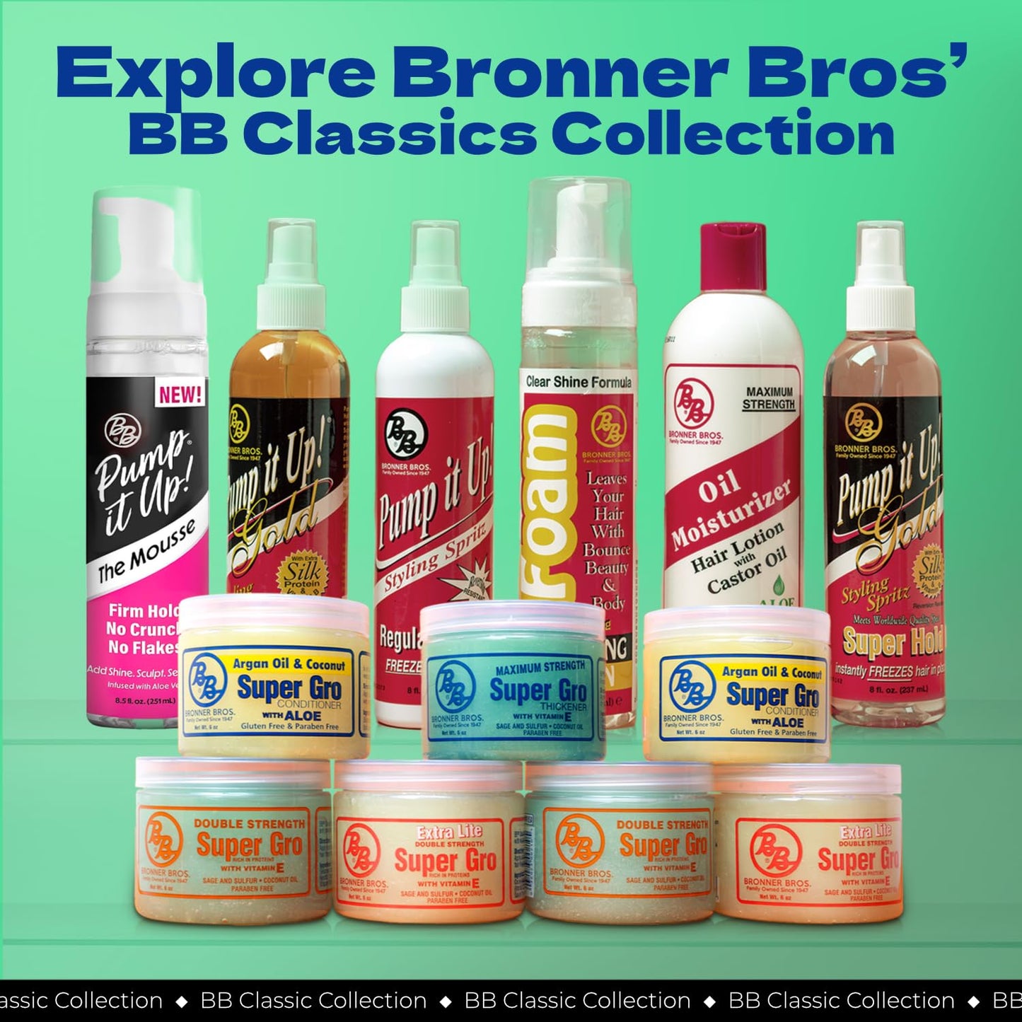 Bronner Bros BB Super Gro Maximum Strength open jar showcasing deep moisture formula