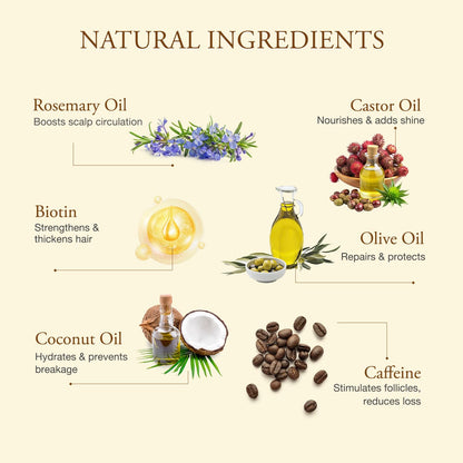 Venanoci scalp treatment oil application instructions on packaging