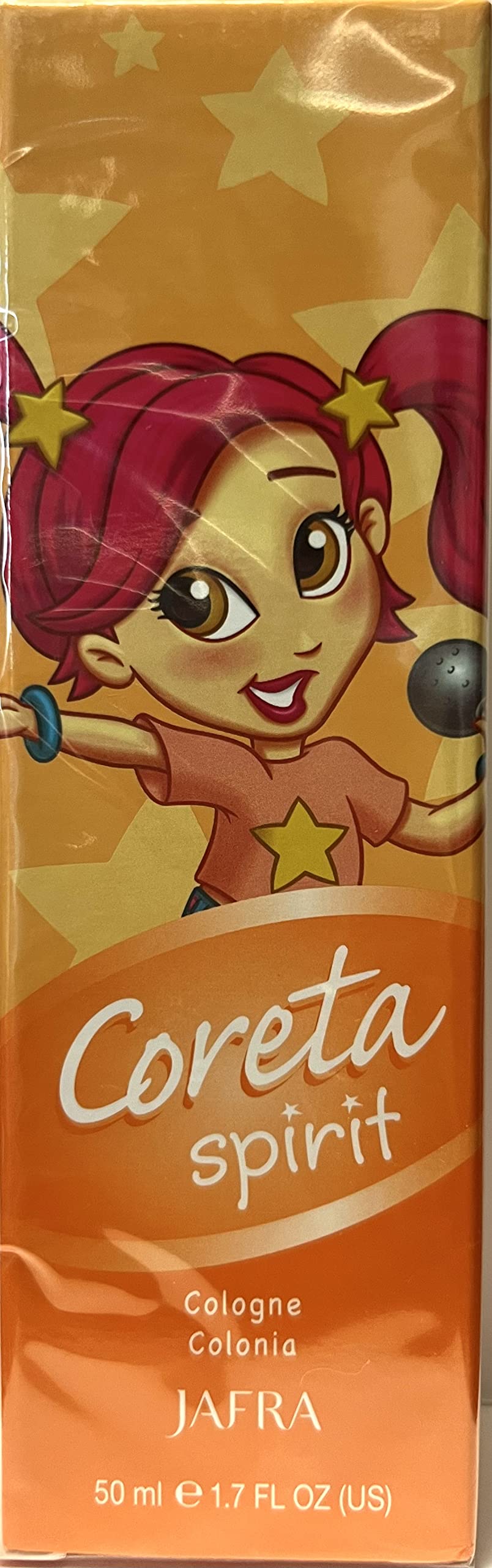 Imported JAFRA Coreta Spirit 1.7 fluid ounce perfume bottle for girls