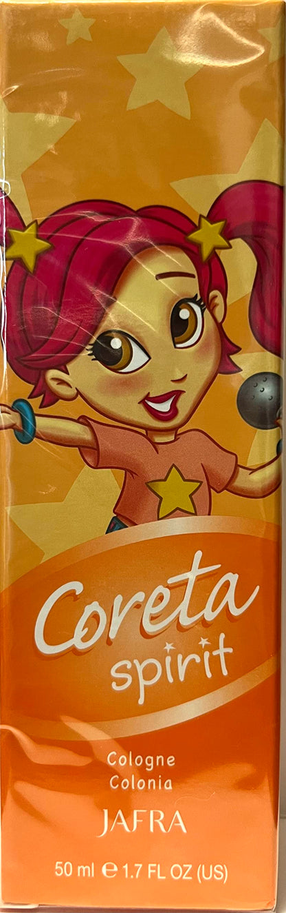 Imported JAFRA Coreta Spirit 1.7 fluid ounce perfume bottle for girls
