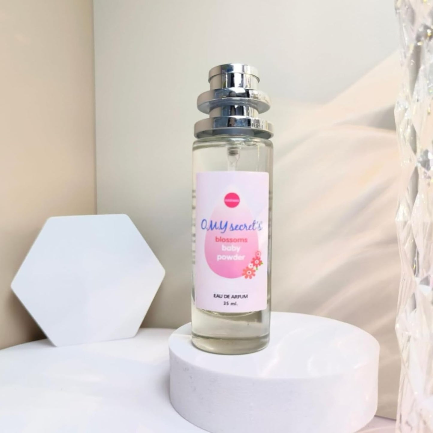 Ebyveen Baby Powder Eau de Parfum 35ml travel size fragrance mist