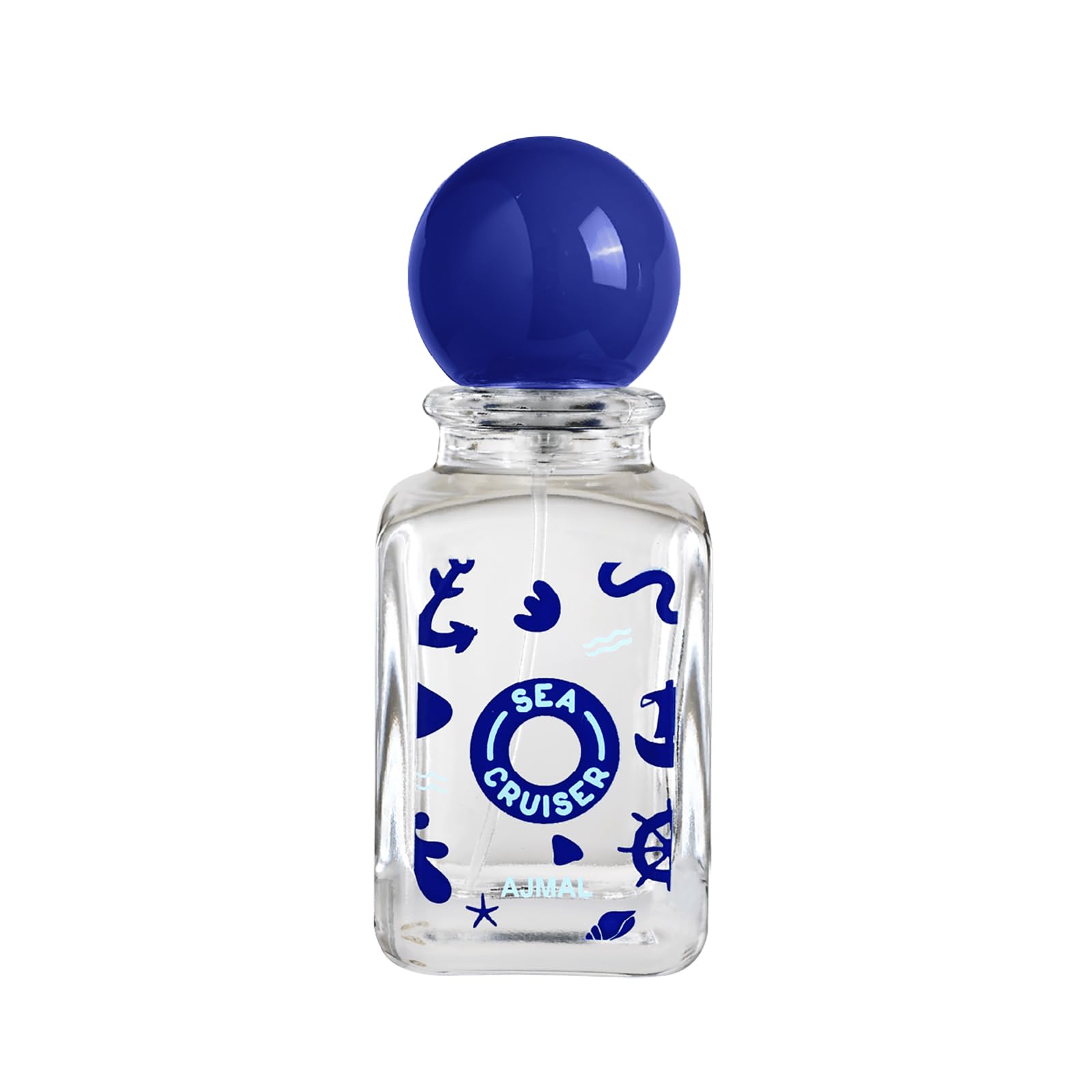 Ajmal kids perfume bottle showing the authentic marine themed design