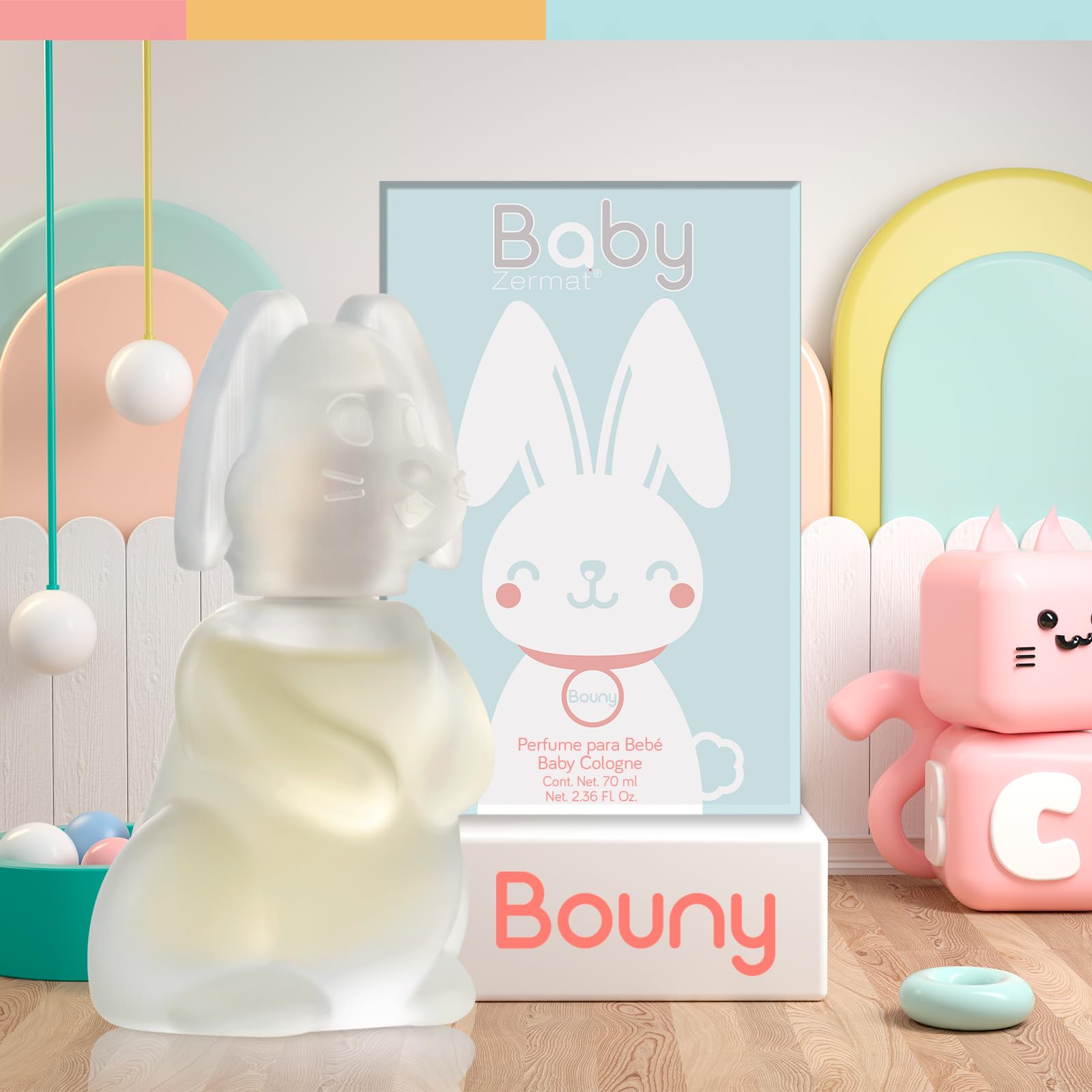 Marca Baby Zermat unisex floral fragrance packaging details