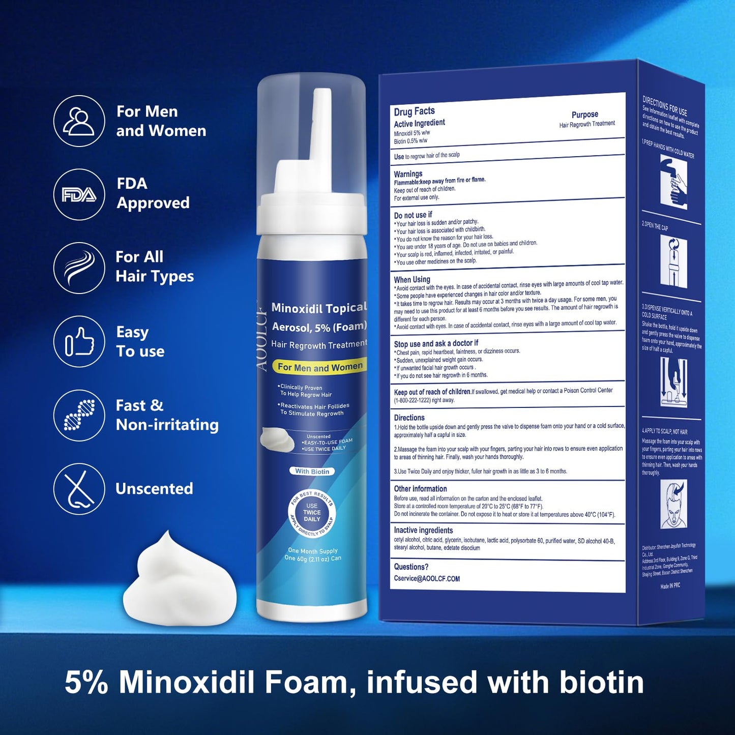 Rear label view highlighting the complete ingredients list and safety information for the user.