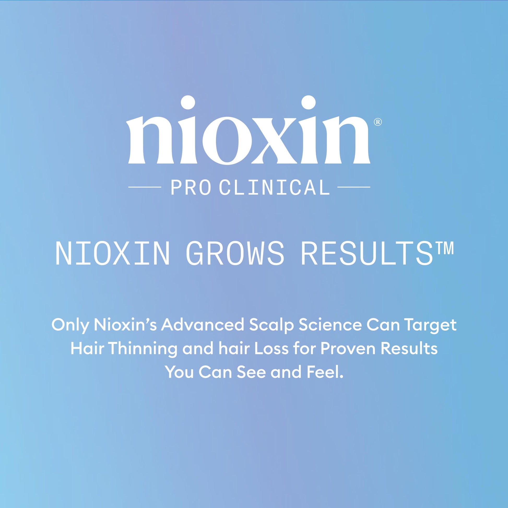 Texture shot of the lightweight non greasy Nioxin hair fall defense leave on scalp formula.