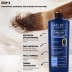 Felps Professional Omega Zero hair care kit components