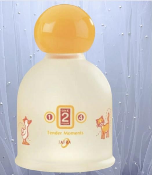 JAFRA alcohol free kids perfume showing packaging detail and fluid ounces