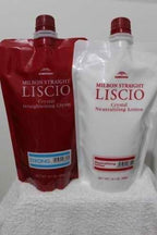 Authentic Milbon Liscio Crystal Strong formula for professional hair rebonding.