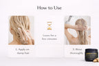Lina Zapata maca treatment for smooth and silky hair