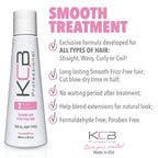 Authentic KCB Professional hair smoothing kit bottle