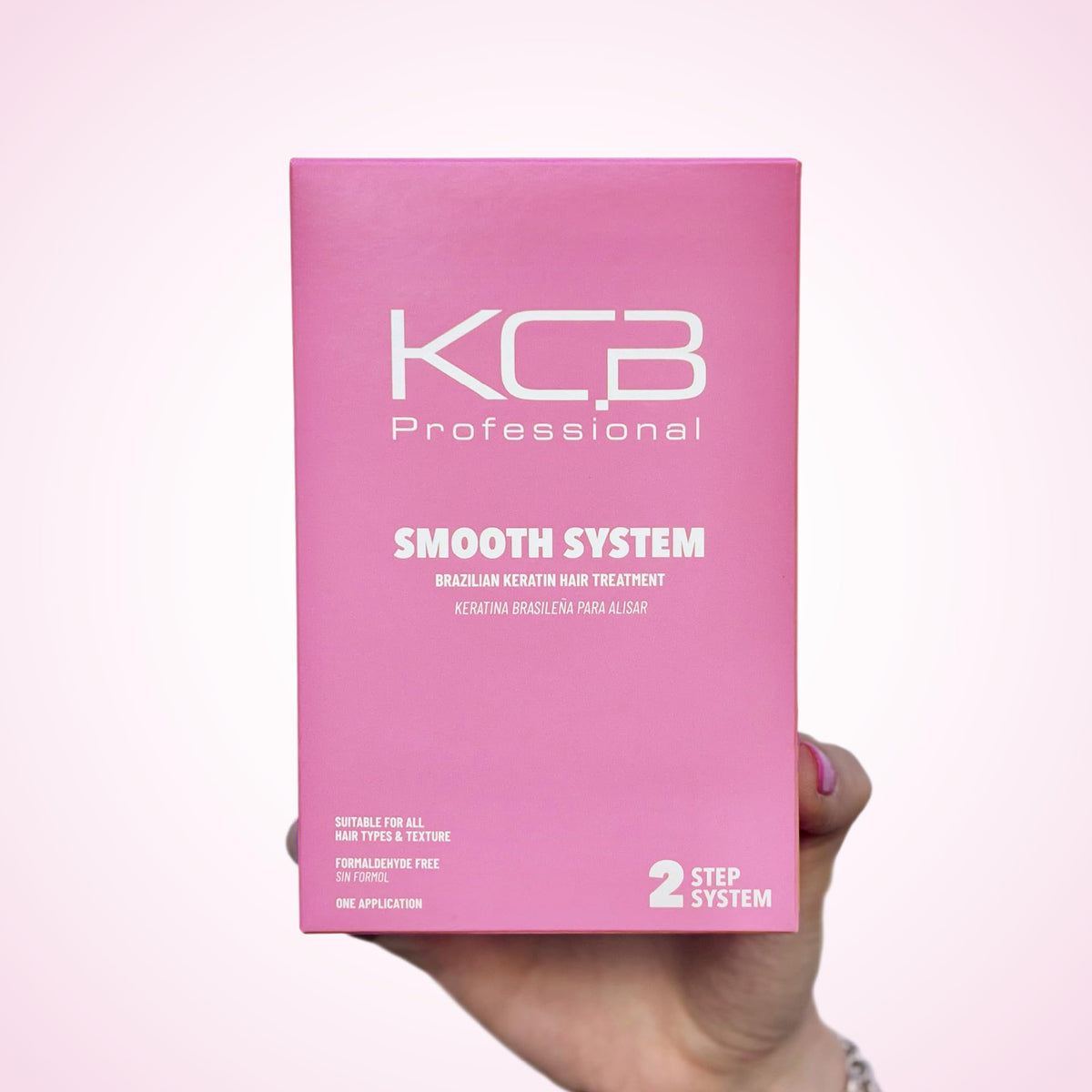 Professional keratin treatment kit for home hair straightening