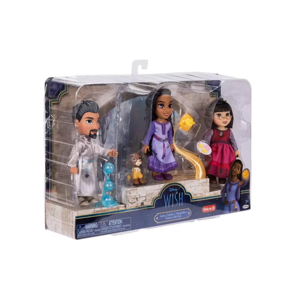 Authentic USA imported Disney Wish fifteen centimeter small doll playset inside original retail box
